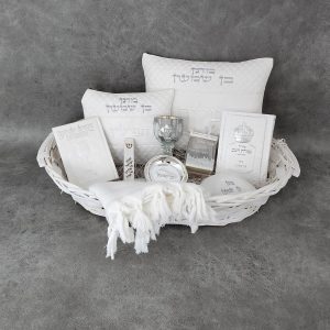 סט לחתן - לבן צחור